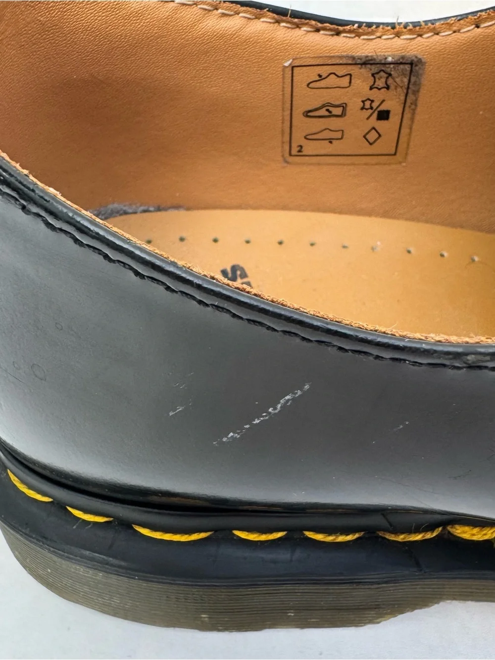 Dr. Martens 1461 Black Smooth Leather Oxford Shoes Men’s 8 Women’s 9
